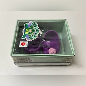 1996 Vintage Purple Cabbage Patch Kids Doll Shoes